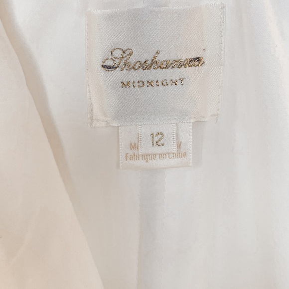 Shoshanna Midnight Paionia One Shoulder White Dress 00/045 - Picture 6 of 14